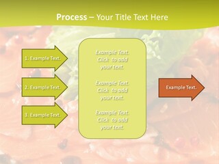 Carpaccio Z Łososia PowerPoint Template