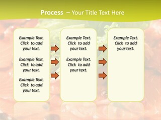 Carpaccio Z Łososia PowerPoint Template