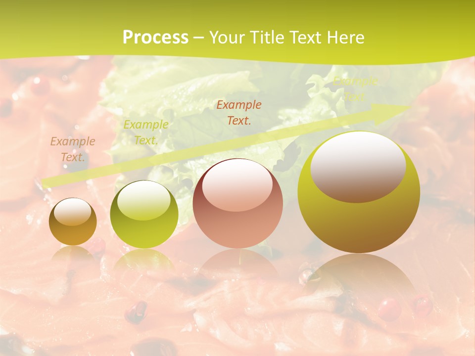 Carpaccio Z Łososia PowerPoint Template