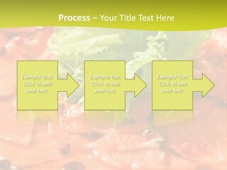 Carpaccio Z Łososia PowerPoint Template
