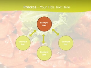 Carpaccio Z Łososia PowerPoint Template