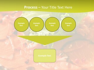 Carpaccio Z Łososia PowerPoint Template