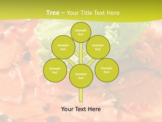 Carpaccio Z Łososia PowerPoint Template