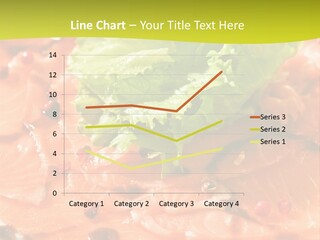 Carpaccio Z Łososia PowerPoint Template