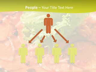 Carpaccio Z Łososia PowerPoint Template