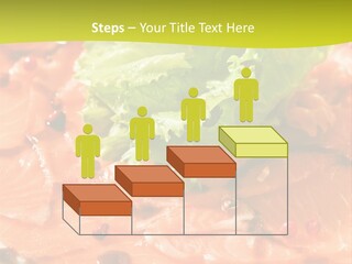 Carpaccio Z Łososia PowerPoint Template