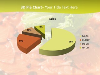 Carpaccio Z Łososia PowerPoint Template