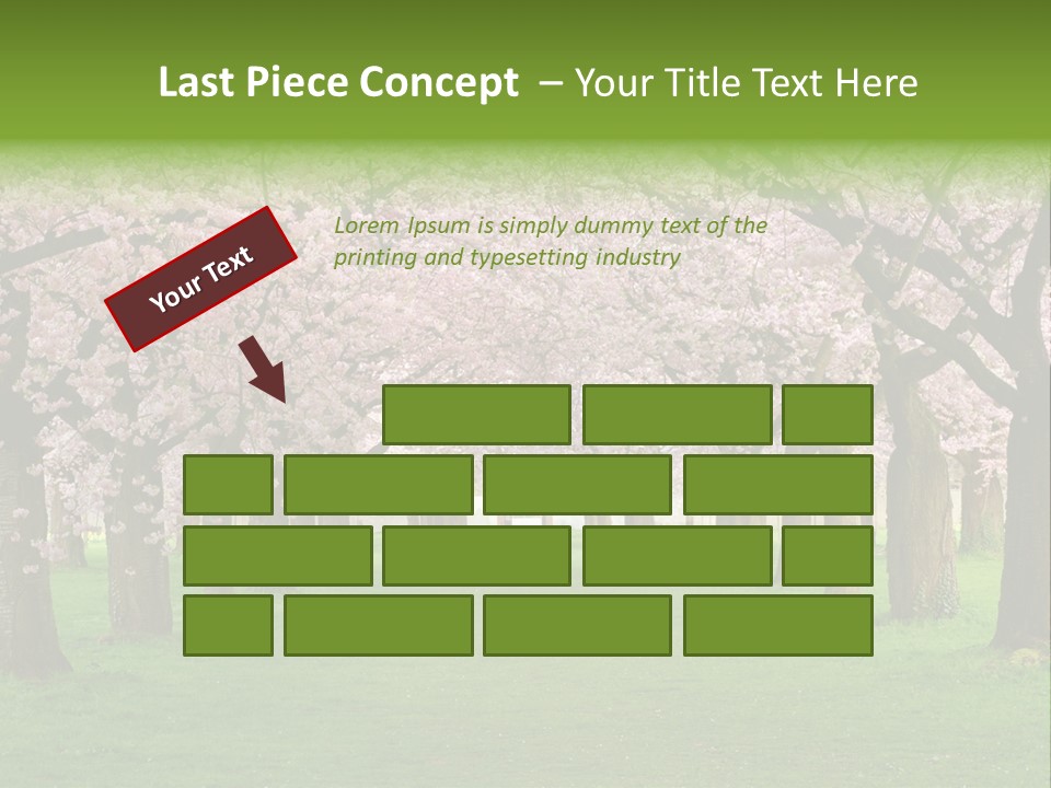 Spring Trees PowerPoint Template