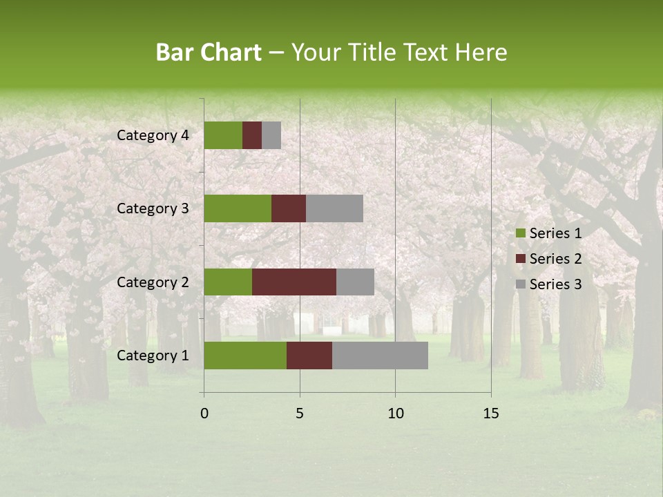 Spring Trees PowerPoint Template