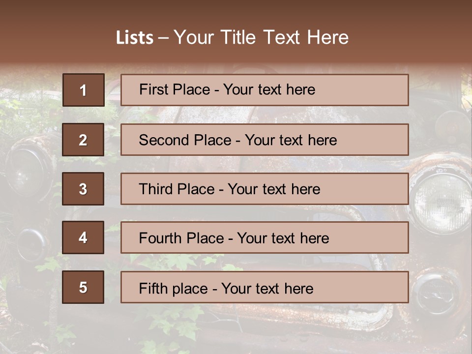 Junkyard PowerPoint Template