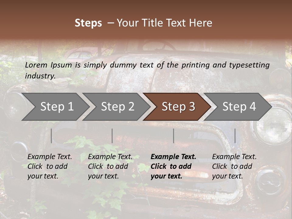 Junkyard PowerPoint Template