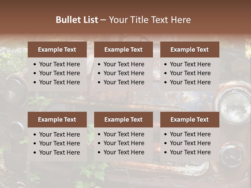 Junkyard PowerPoint Template