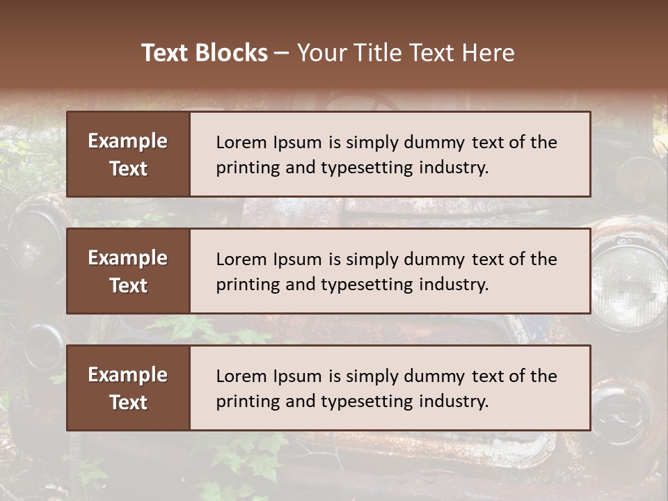 Junkyard PowerPoint Template
