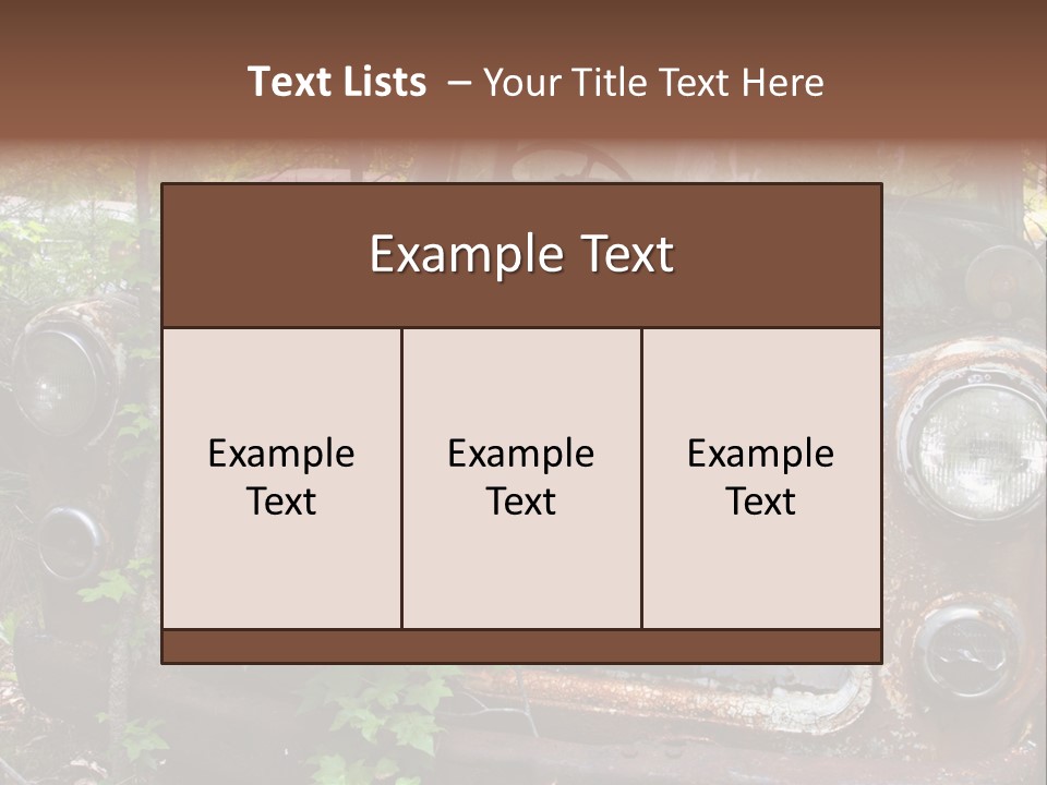 Junkyard PowerPoint Template