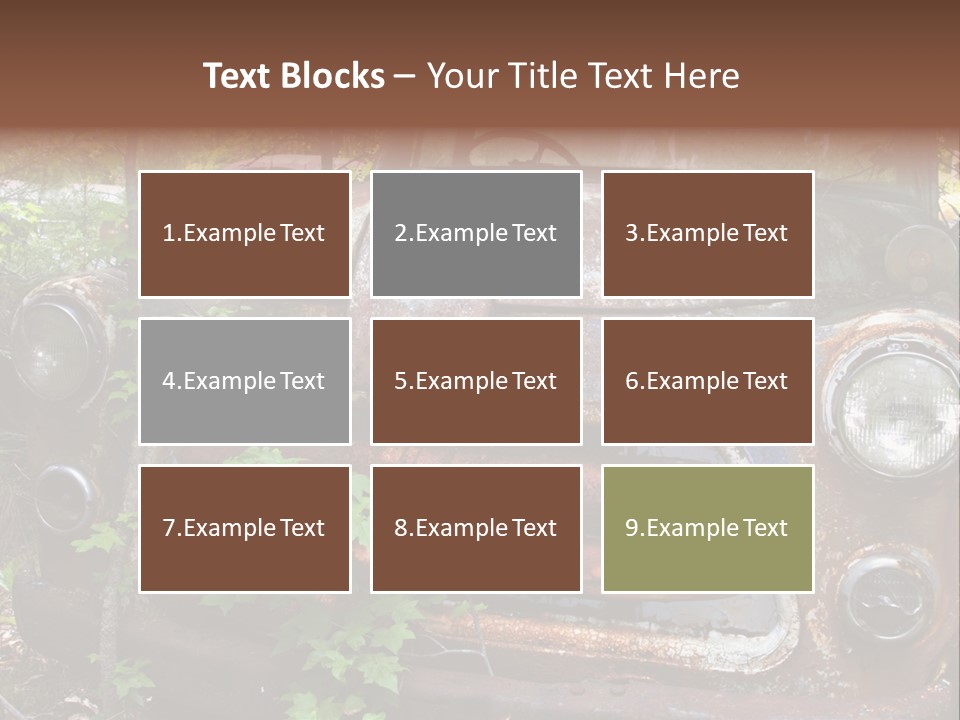 Junkyard PowerPoint Template