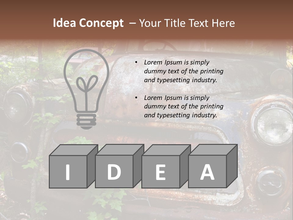 Junkyard PowerPoint Template