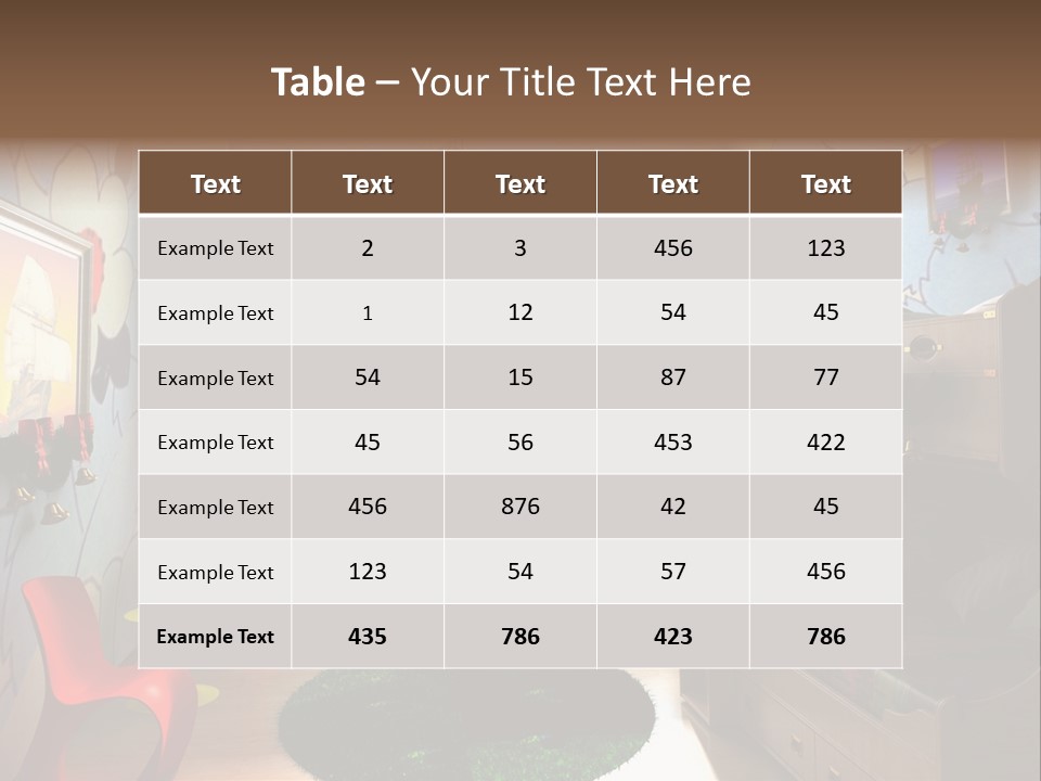 Home Decor PowerPoint Template