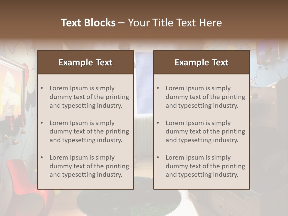 Home Decor PowerPoint Template