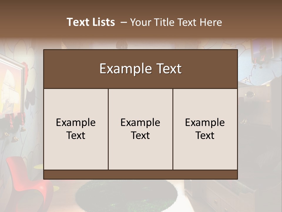 Home Decor PowerPoint Template