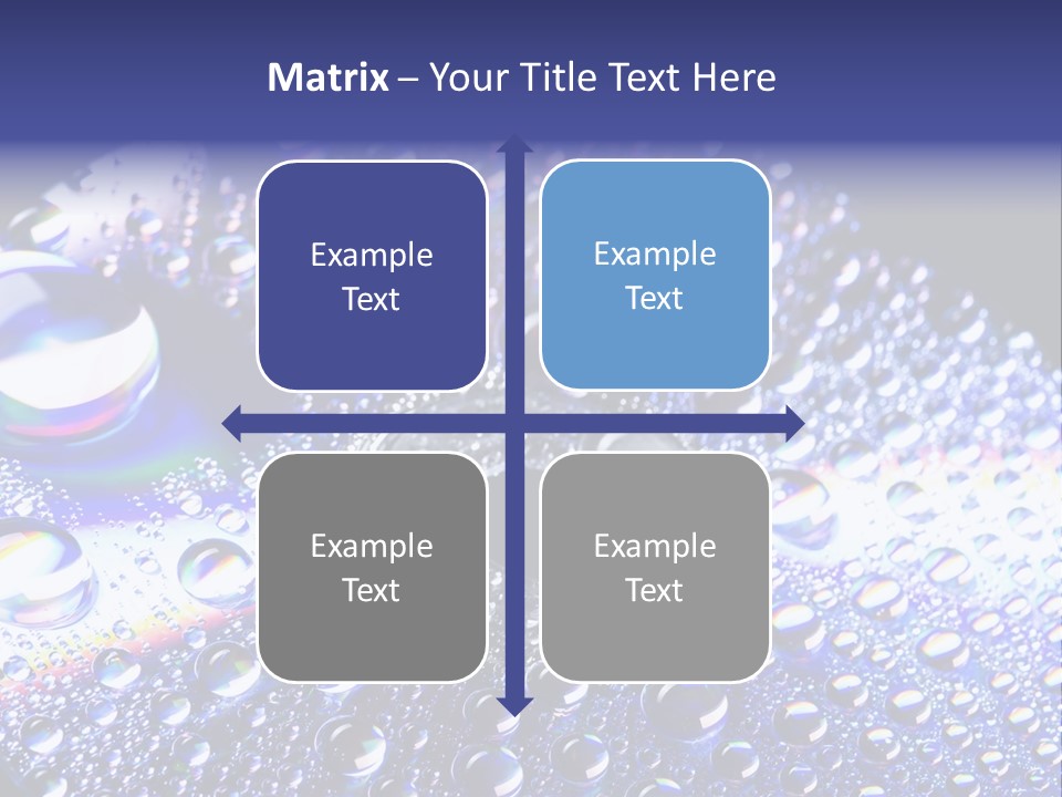 Cd Rom Disk Water PowerPoint Template