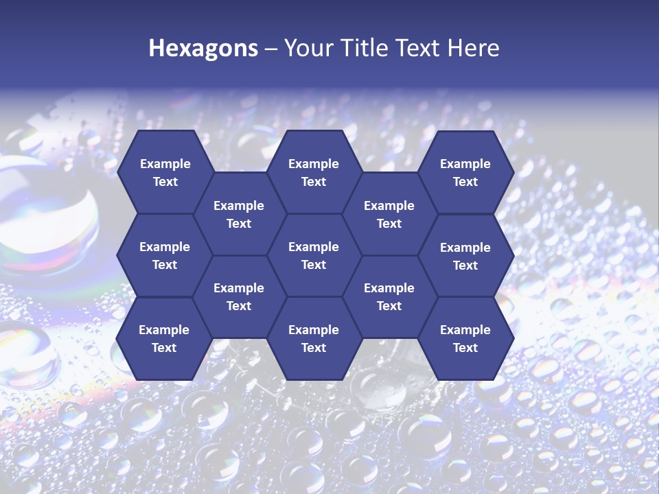 Cd Rom Disk Water PowerPoint Template