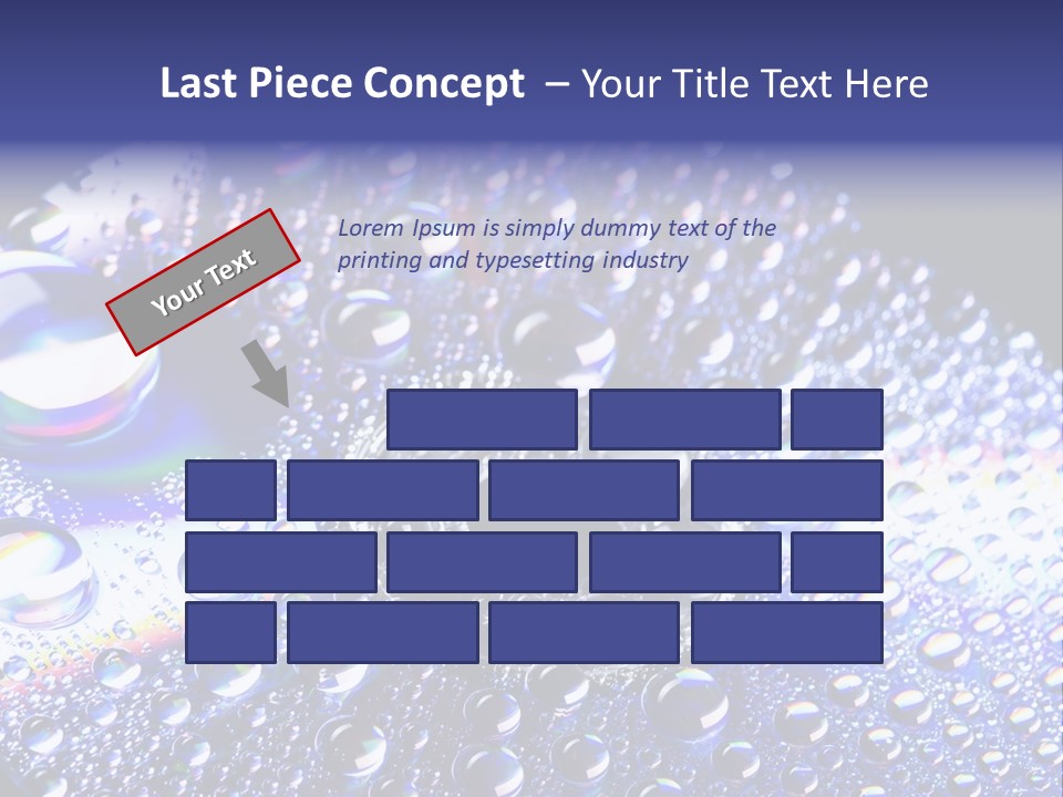 Cd Rom Disk Water PowerPoint Template