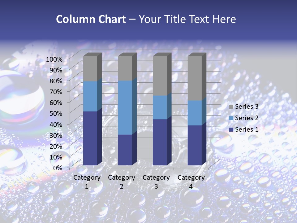 Cd Rom Disk Water PowerPoint Template