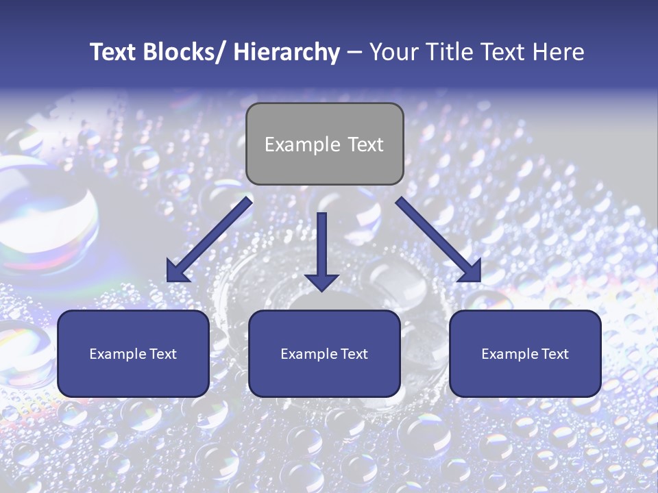 Cd Rom Disk Water PowerPoint Template
