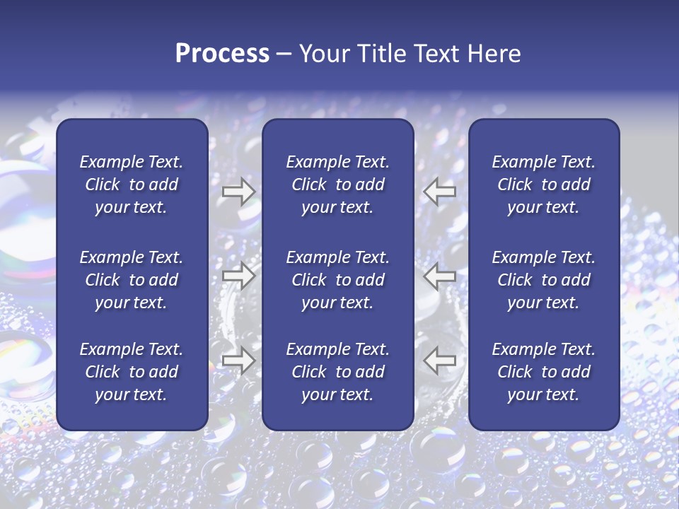 Cd Rom Disk Water PowerPoint Template