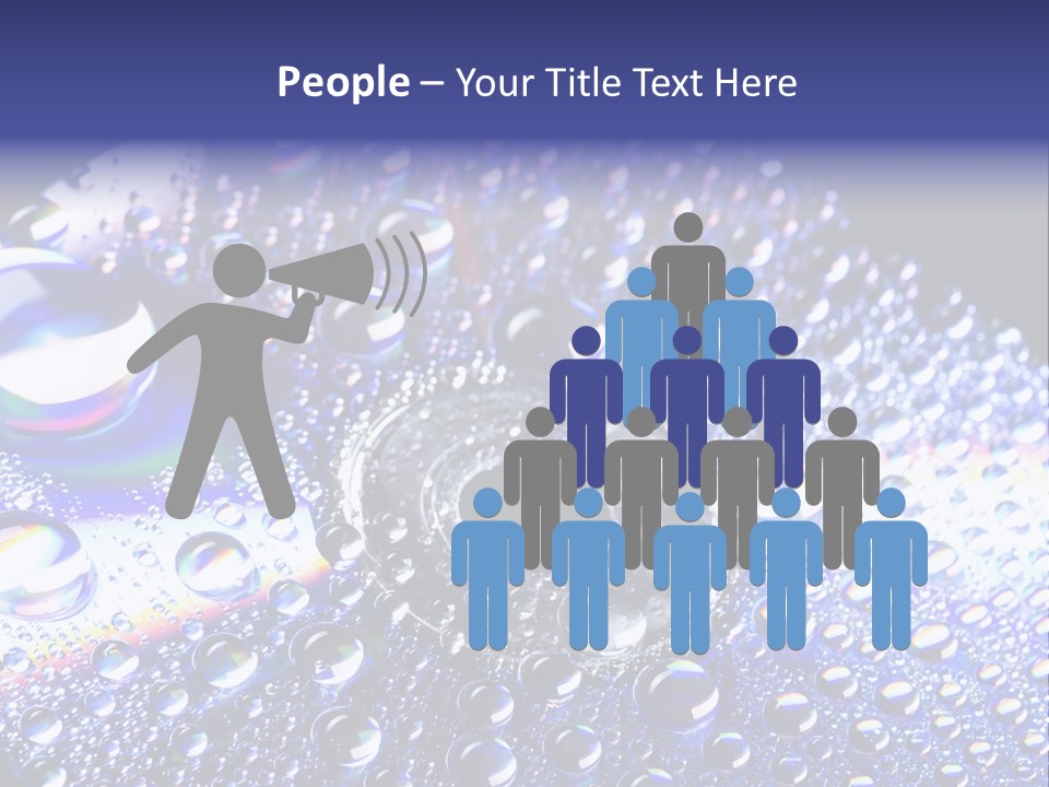 Cd Rom Disk Water PowerPoint Template