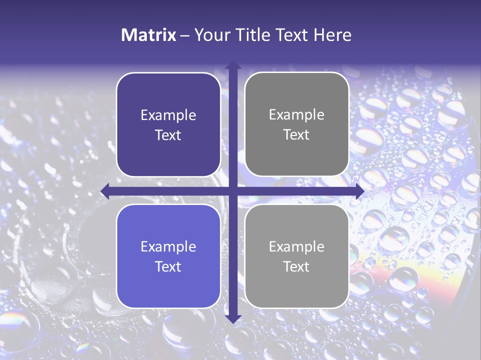Laser Bright Refraction PowerPoint Template
