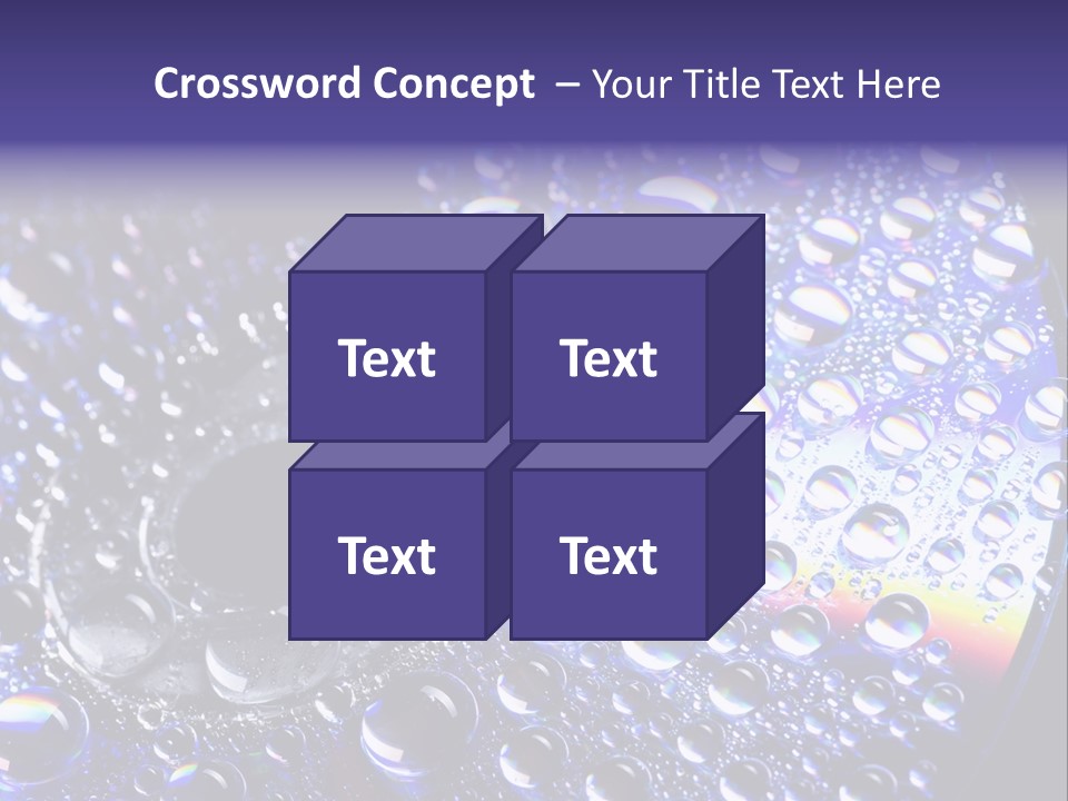 Laser Bright Refraction PowerPoint Template