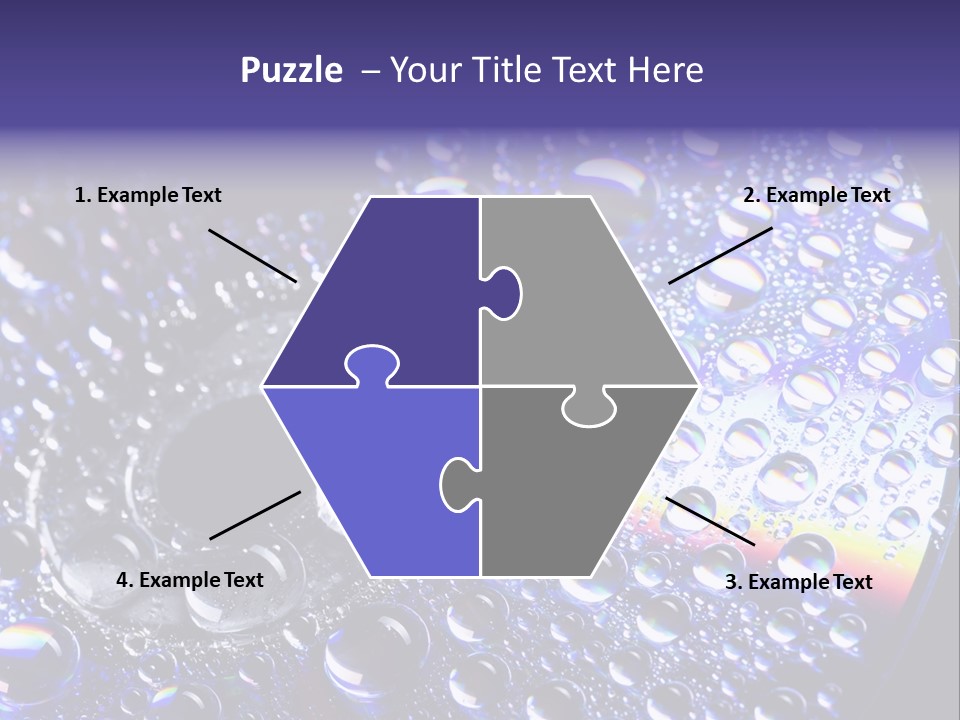 Laser Bright Refraction PowerPoint Template