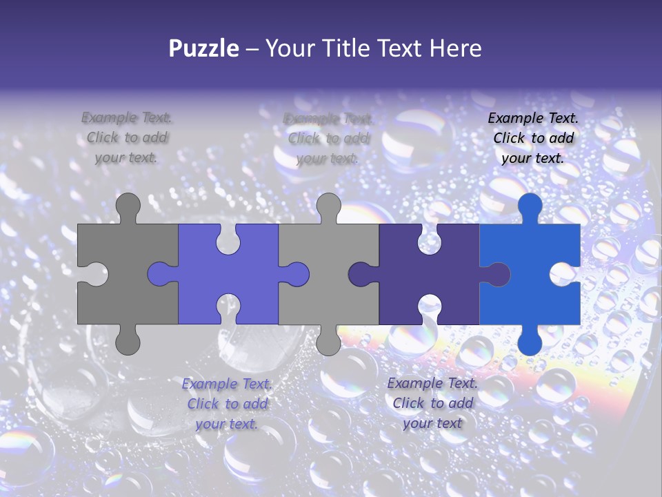 Laser Bright Refraction PowerPoint Template