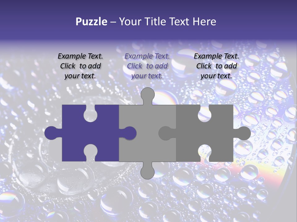 Laser Bright Refraction PowerPoint Template