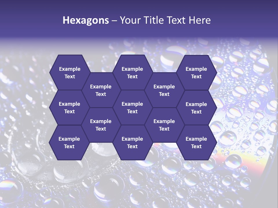 Laser Bright Refraction PowerPoint Template