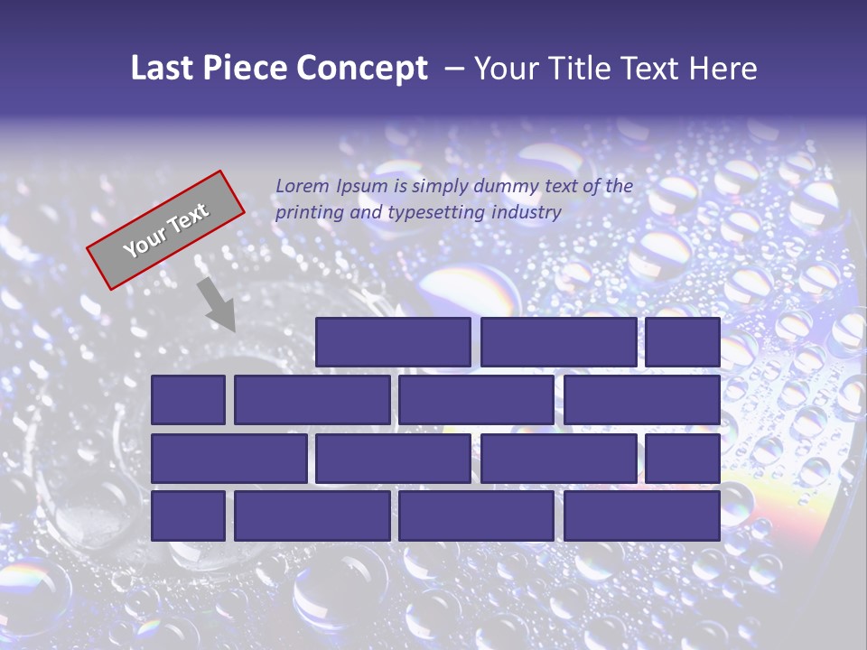 Laser Bright Refraction PowerPoint Template