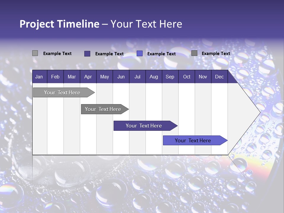 Laser Bright Refraction PowerPoint Template