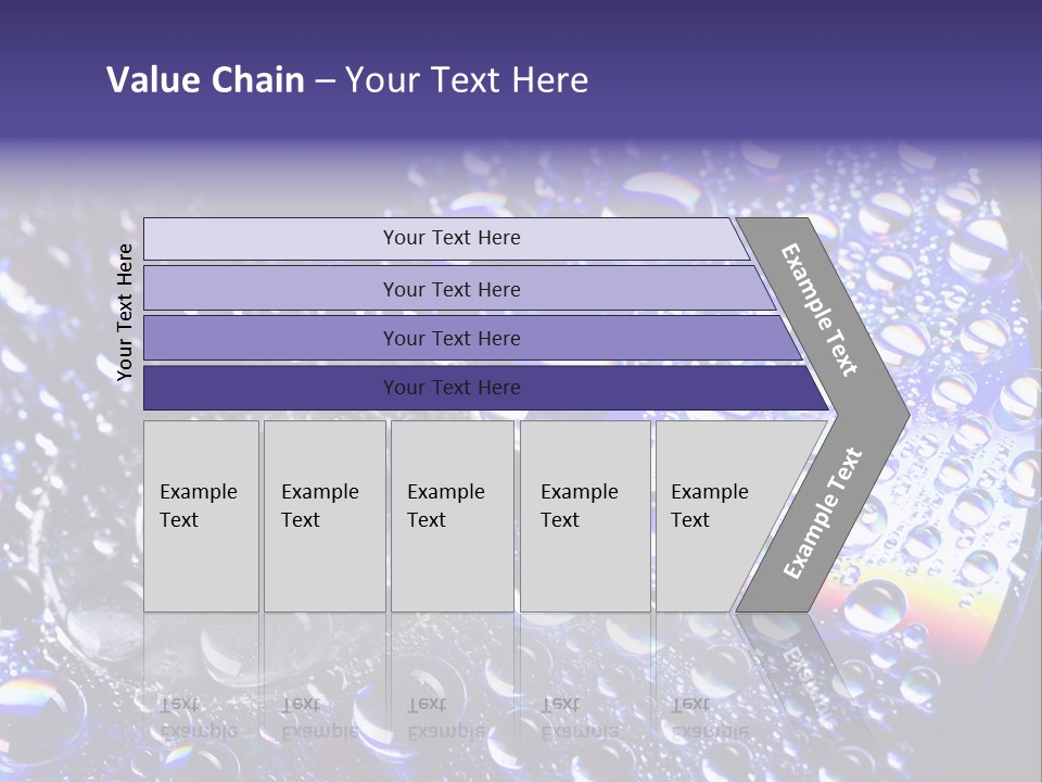 Laser Bright Refraction PowerPoint Template