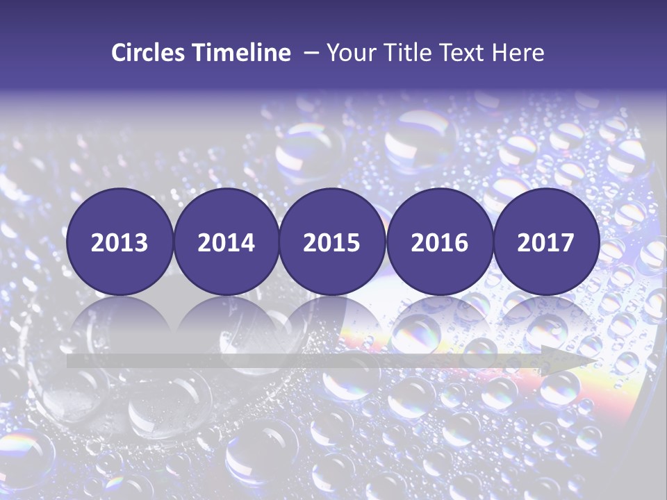 Laser Bright Refraction PowerPoint Template