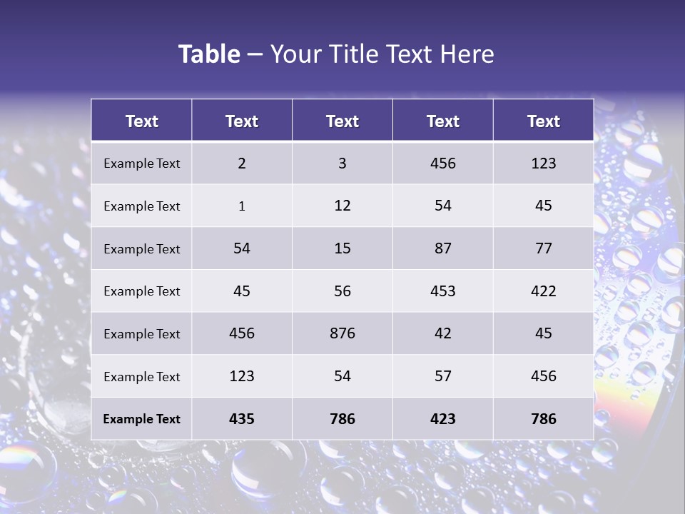 Laser Bright Refraction PowerPoint Template