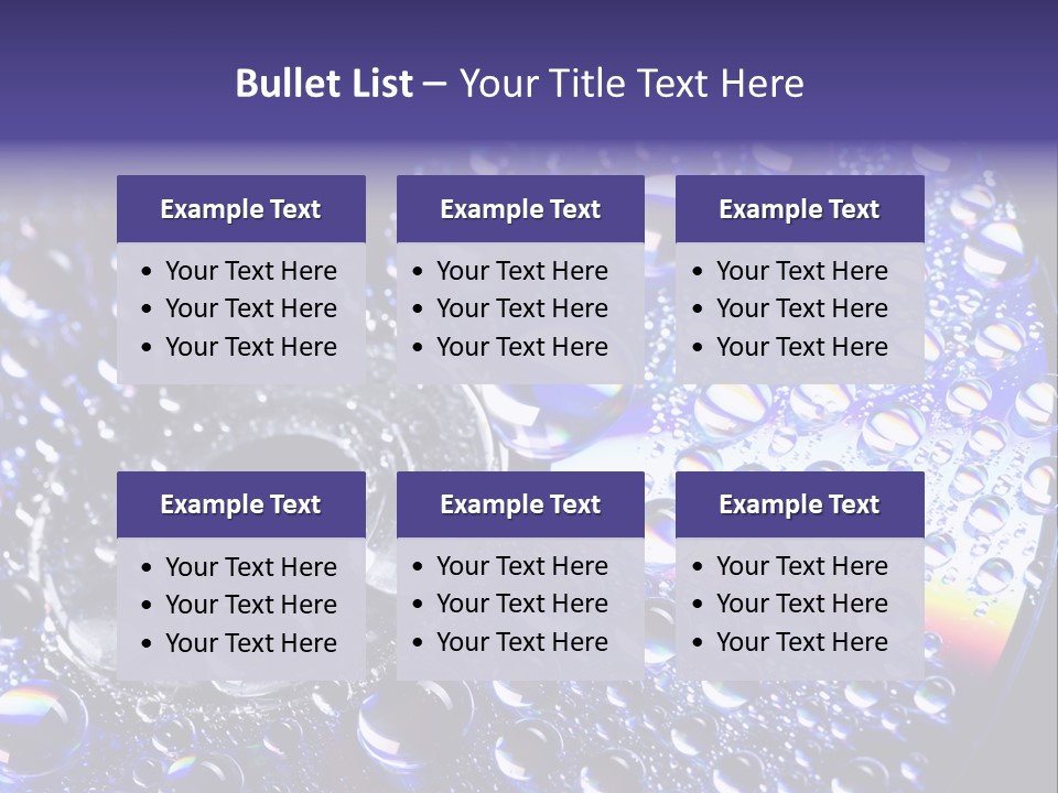 Laser Bright Refraction PowerPoint Template