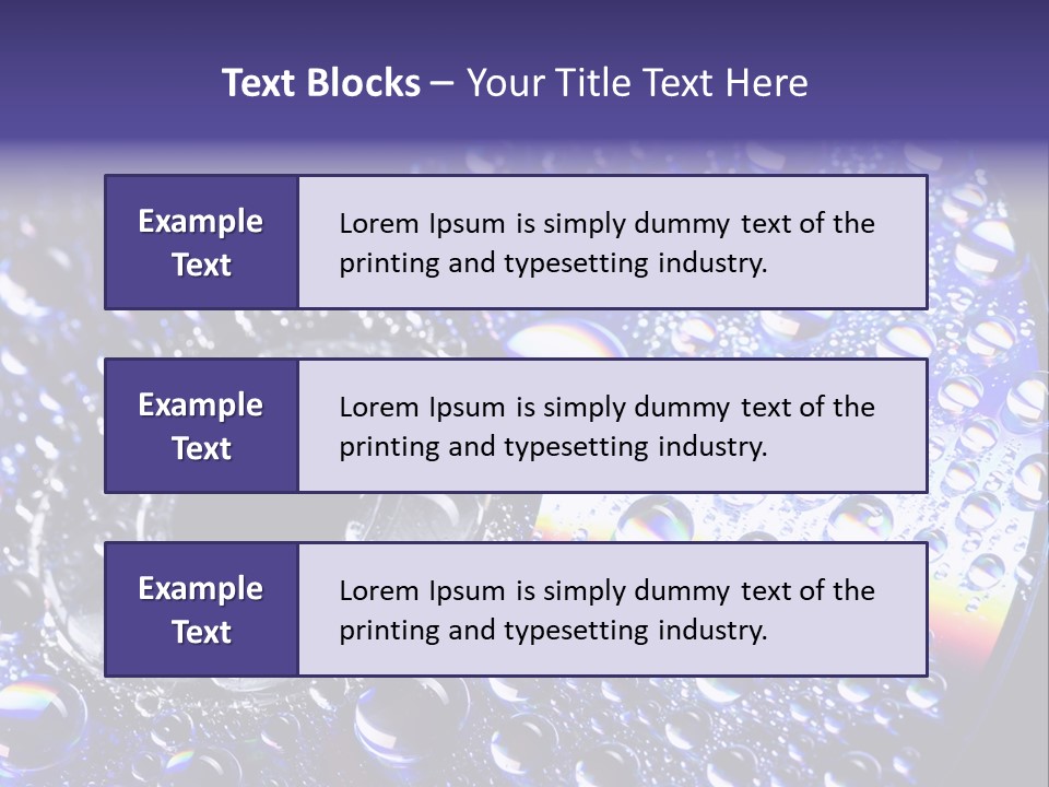 Laser Bright Refraction PowerPoint Template