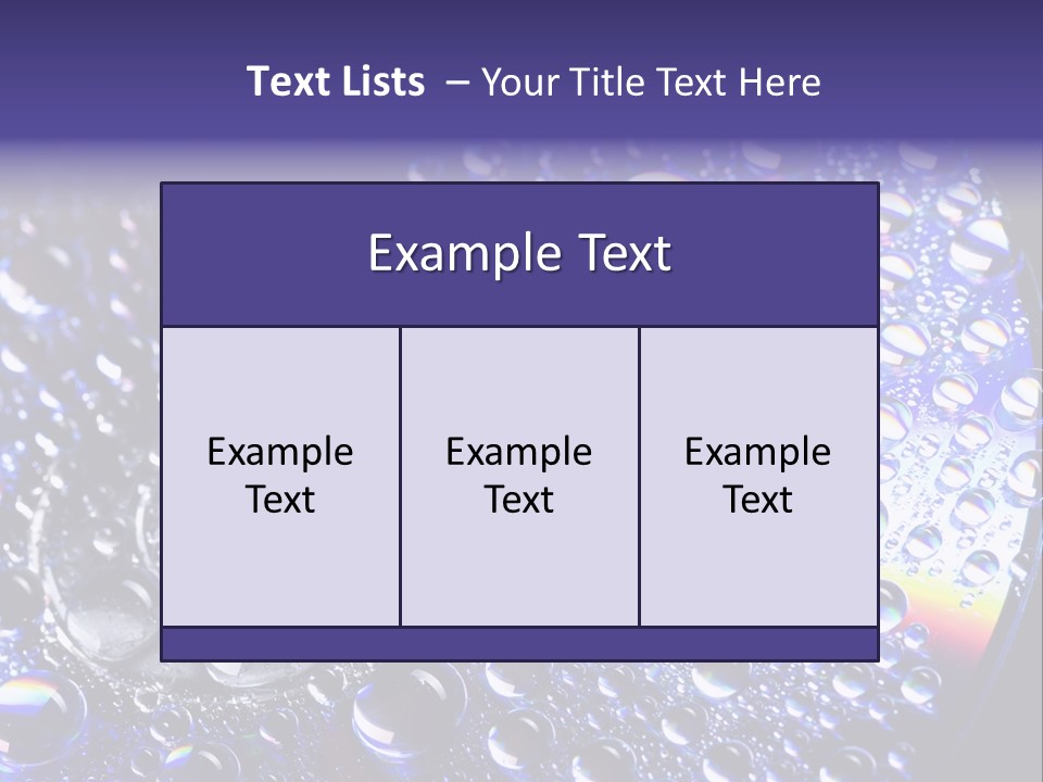 Laser Bright Refraction PowerPoint Template