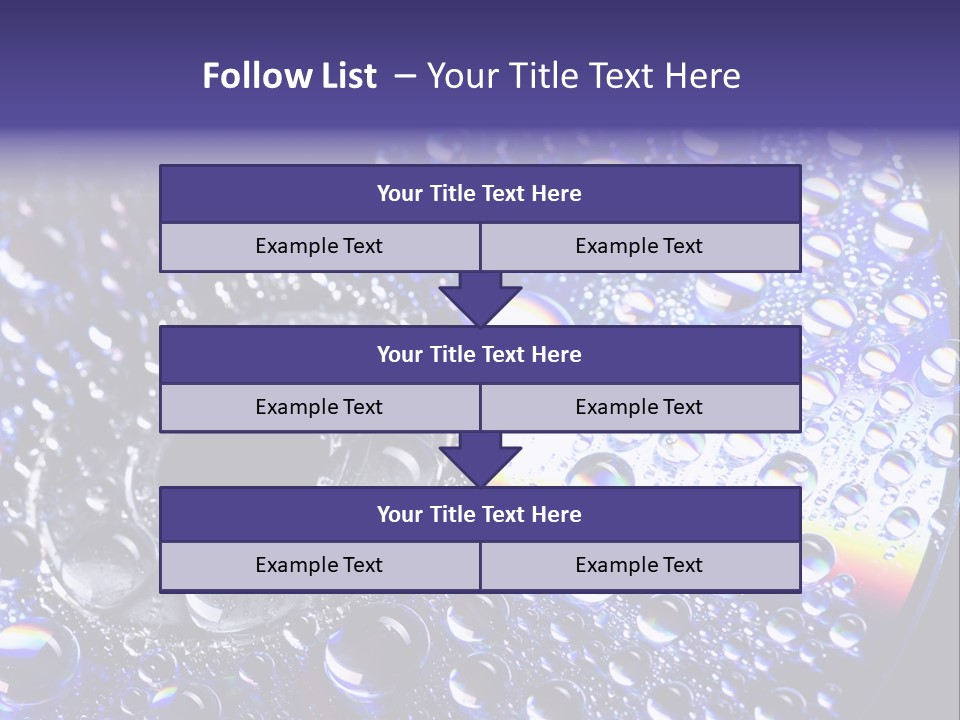 Laser Bright Refraction PowerPoint Template