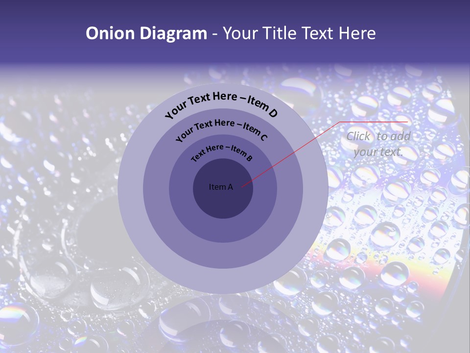 Laser Bright Refraction PowerPoint Template