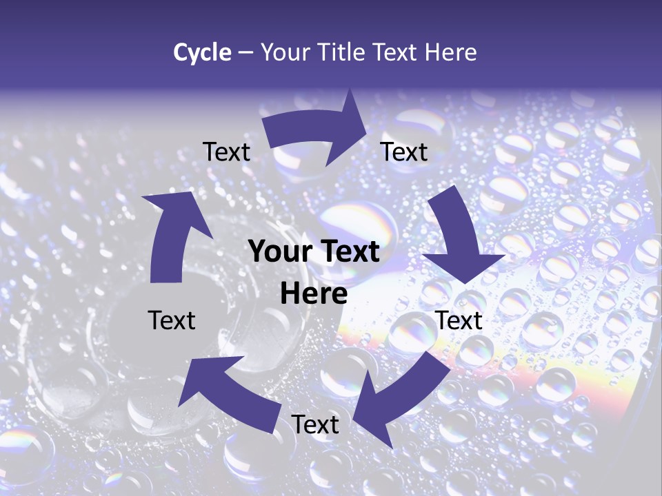 Laser Bright Refraction PowerPoint Template
