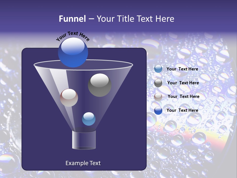 Laser Bright Refraction PowerPoint Template