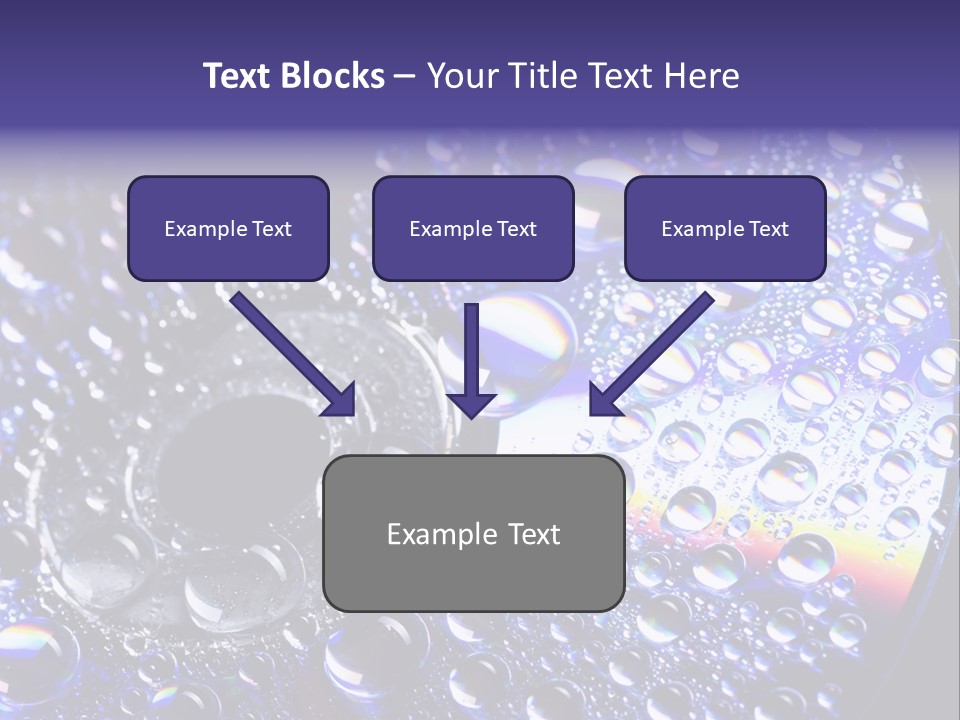 Laser Bright Refraction PowerPoint Template