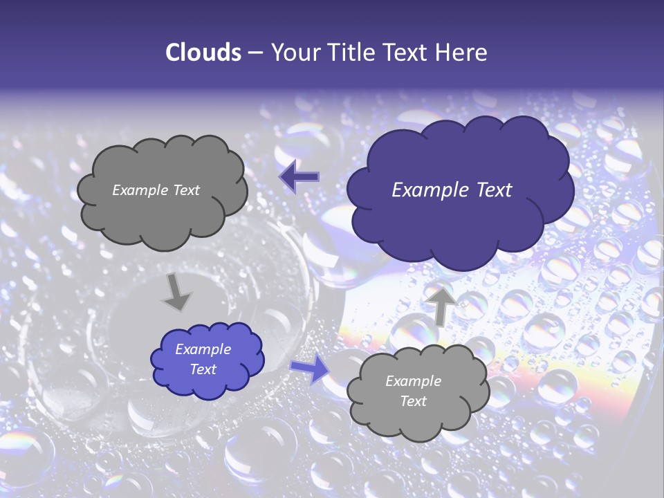 Laser Bright Refraction PowerPoint Template